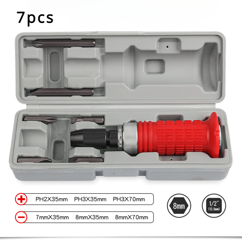 Tools For Home Workshop - 1/2 inch Impact Screwdriver Set Impact