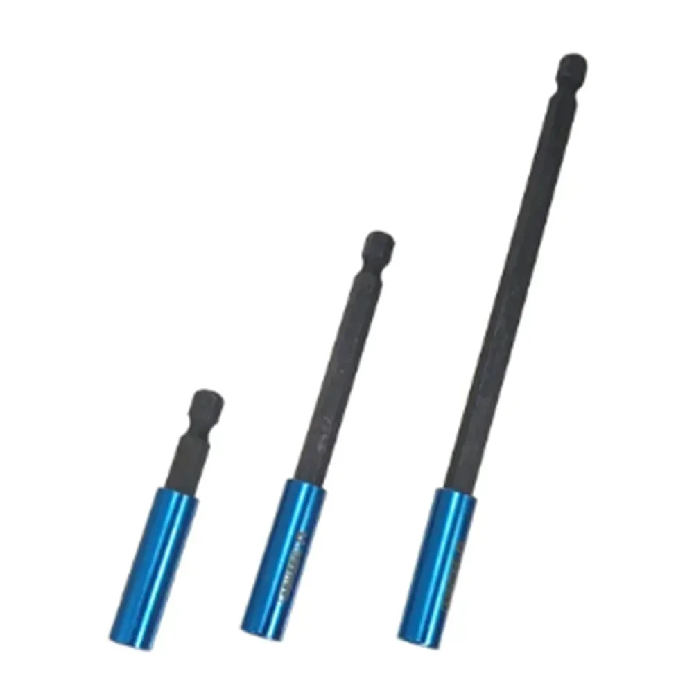 Power Tools In Workshop - Screw Bits Extension Rod Quick Change