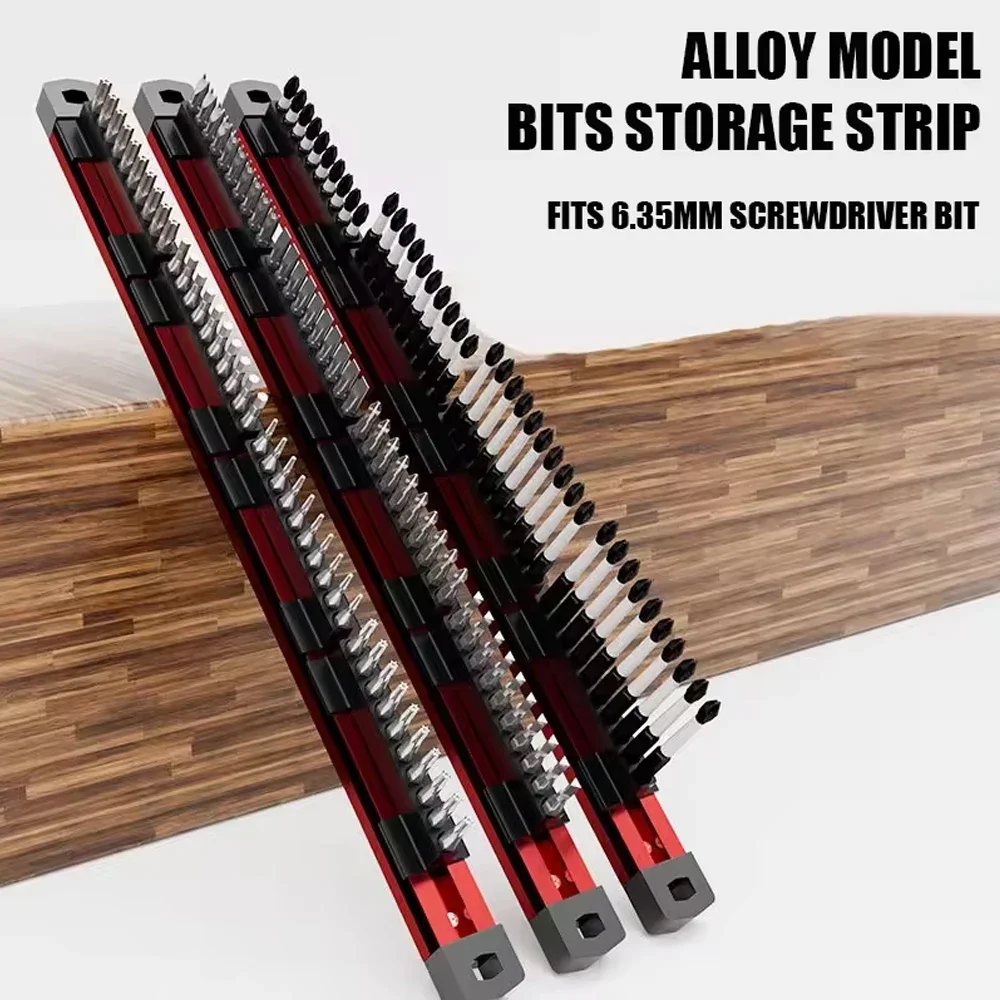 Workshop Tools Holder - Magnetic Screwdriver Bit Holder Organizer 40