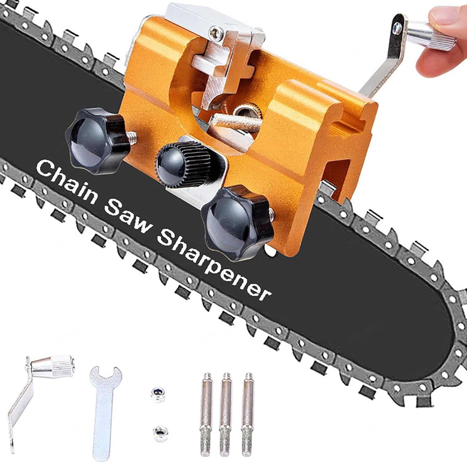 Workshop Tools Machine - Portable Manual Chain Saw Blade Sharpener