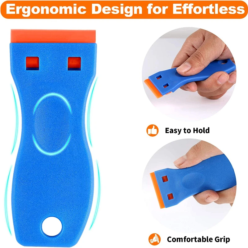 Workshop Cleaning Tools - Plastic Razor Blade Scraper Tool Set