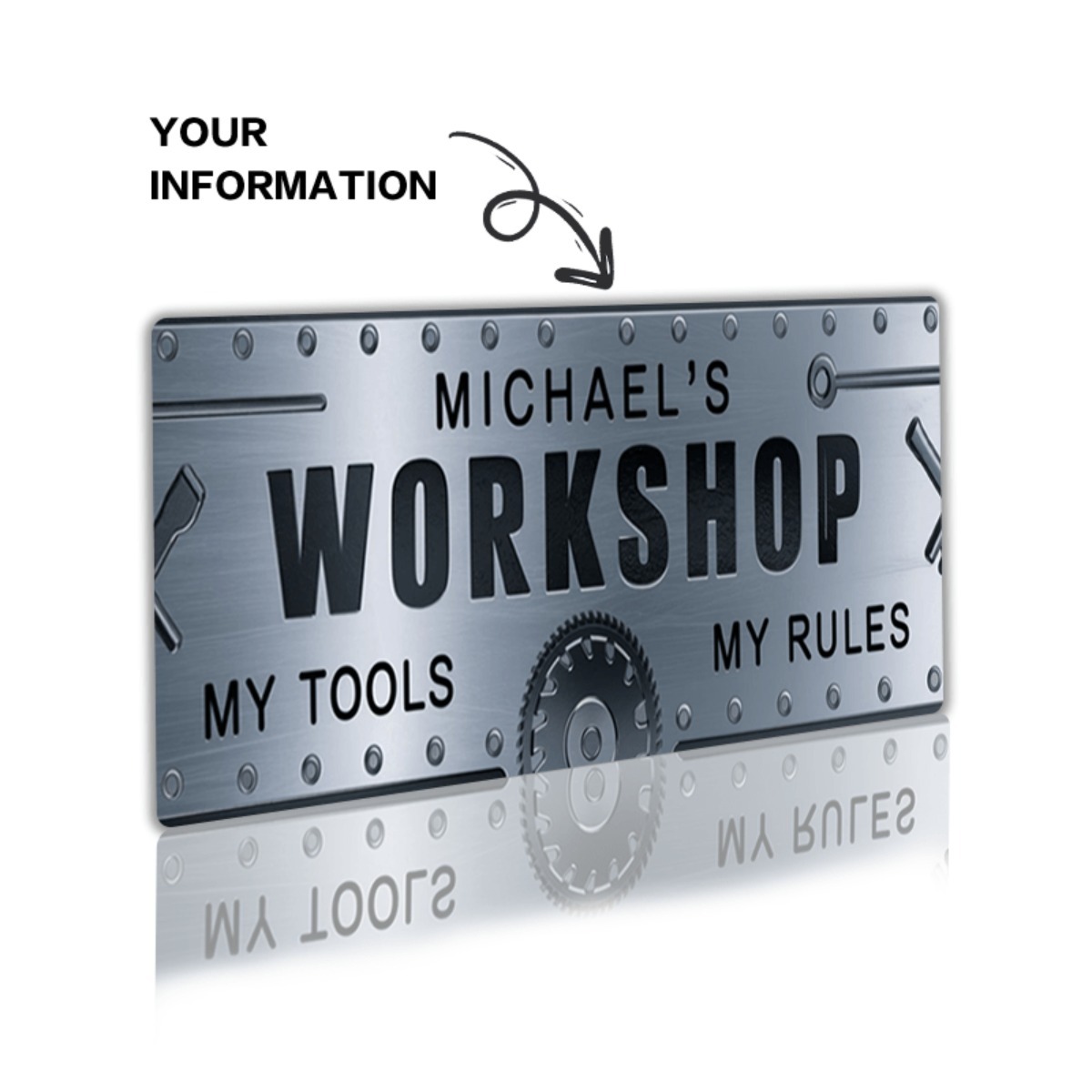 Personalized Name Workshop Alu - Workshop Tools With Name recension och pris