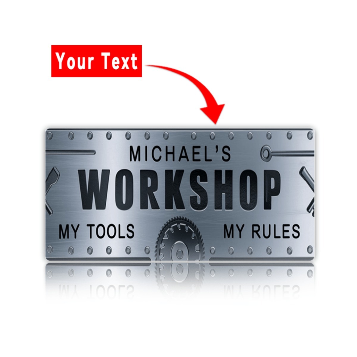 Personalized Name Workshop Alu - Workshop Tools With Name recension och pris