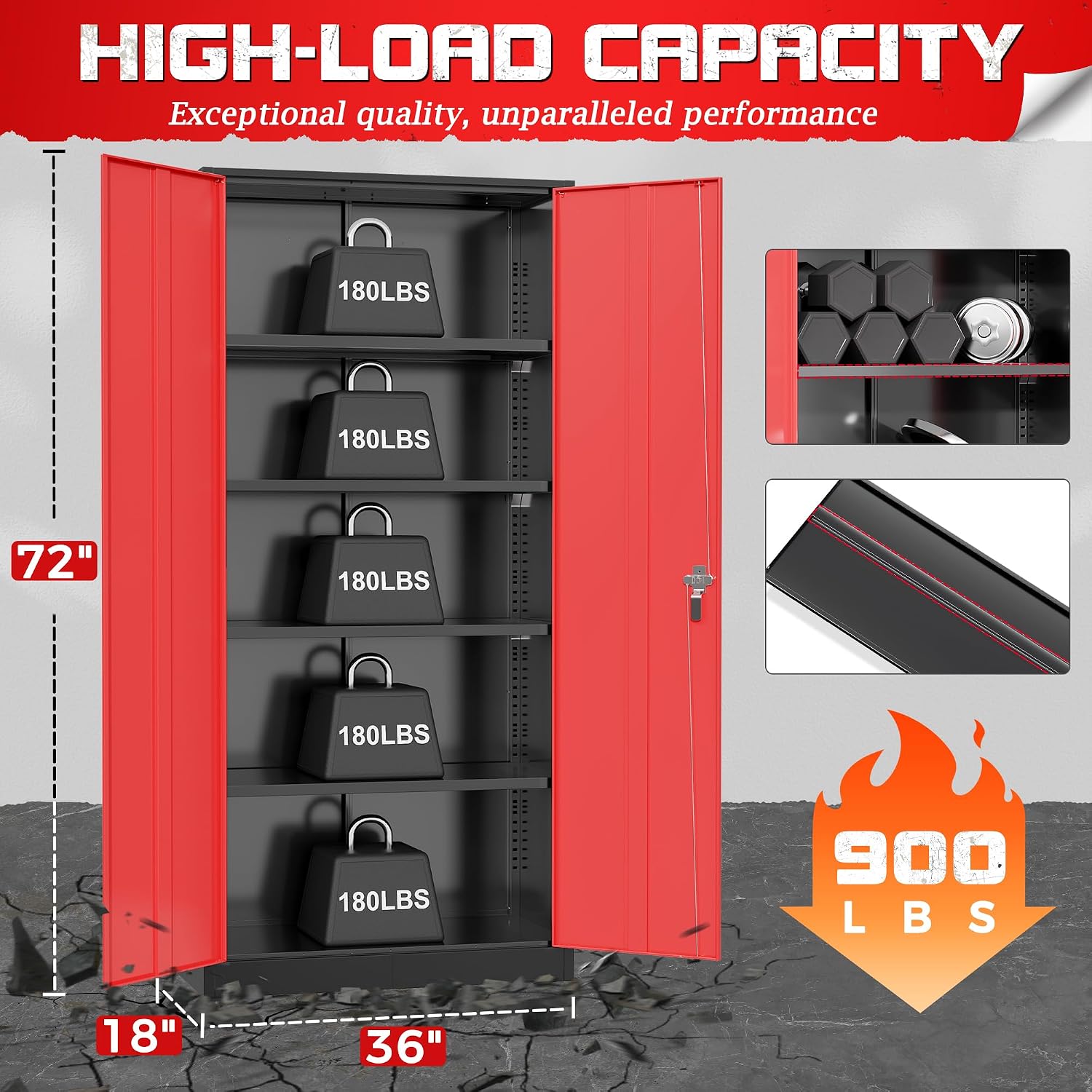 Heavy Duty Metal Garage Storag - Tools For Home Workshop recension och pris