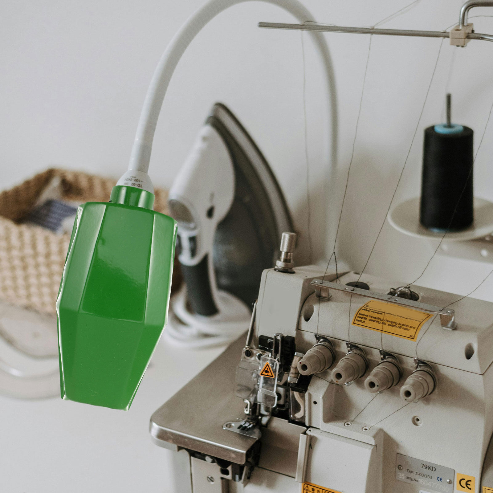 Machine Tool Lamp Shade Green  - Workshop Tools Machine recension och pris