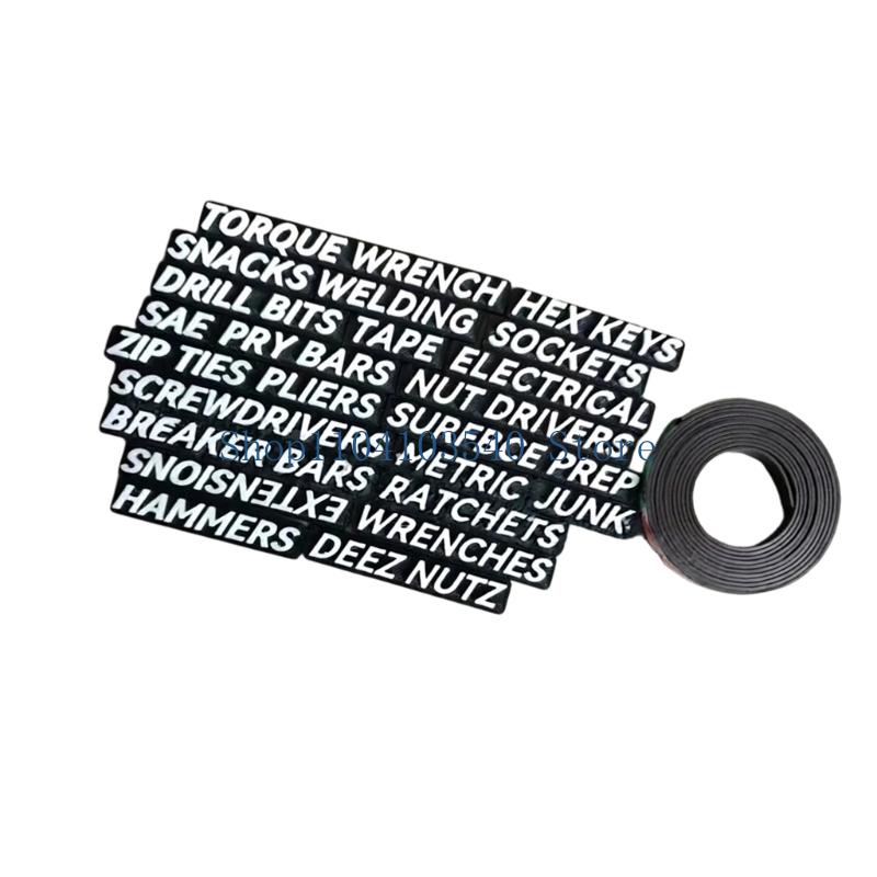 02DC Workshop Drawer Labels Ra - Workshop Tools With Name recension och pris