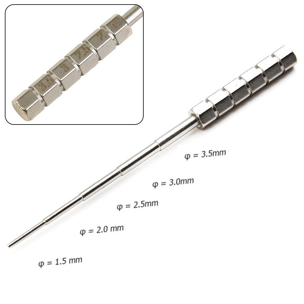 1.5,2.0,2.5,3,3.5mm Stainless  - Tools Vape recension och pris