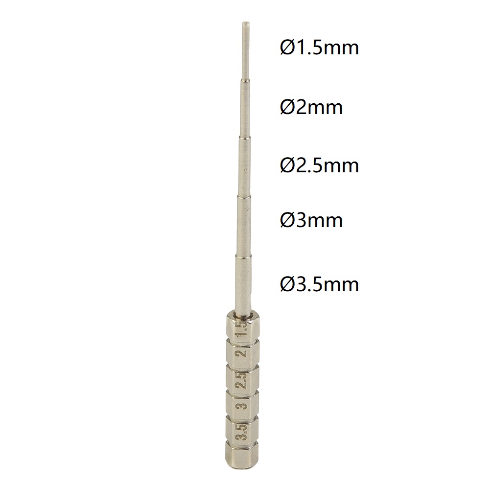 1.5,2.0,2.5,3,3.5mm Stainless  - Tools Vape recension och pris