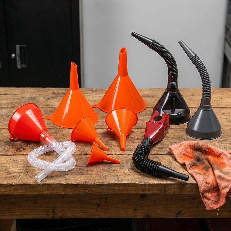 Car Plastic Funnel Set 8 Piece - Workshop Tools Uses recension och pris