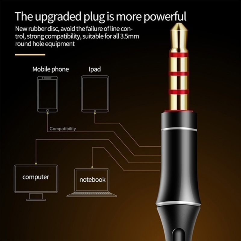 3.5mm Wired Headphones HD Micr - Tools Xiaomi recension och pris