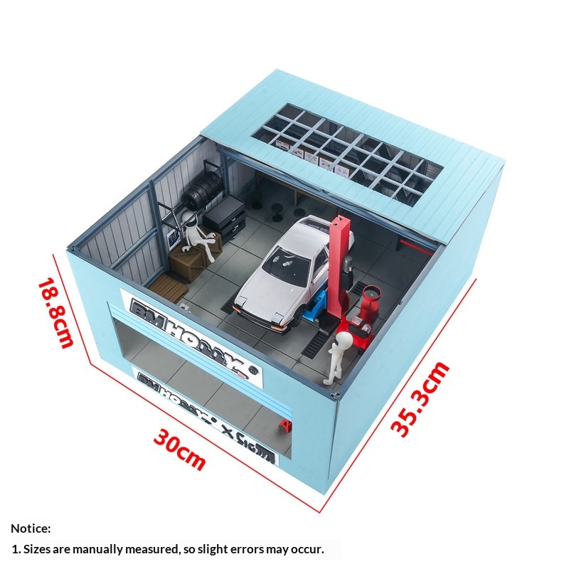 BM HOBBY 1/24 Scale RC Car Sim - Workshop Tools 3D Model recension och pris