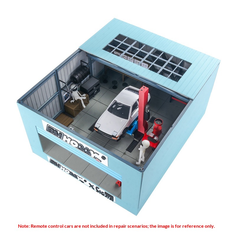 BM HOBBY 1/24 Scale RC Car Sim - Workshop Tools 3D Model recension och pris