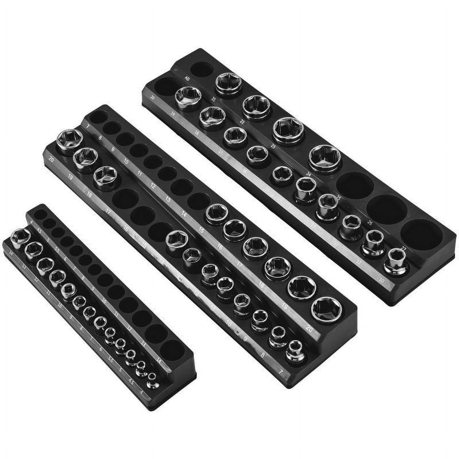 Socket Organizer Tray Magnetic - Workshop Tools Holder recension och pris