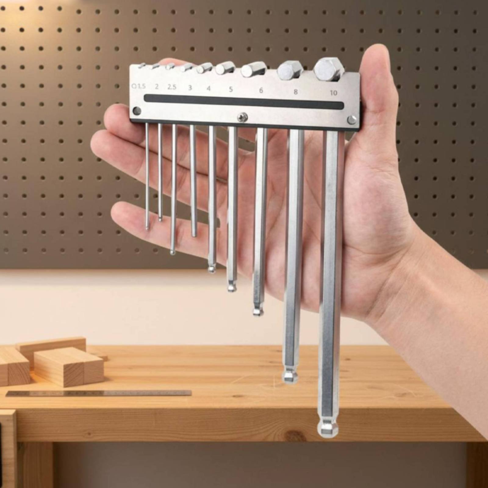 Wall Mounted Hex Key Holder Me - Workshop Tools Holder recension och pris
