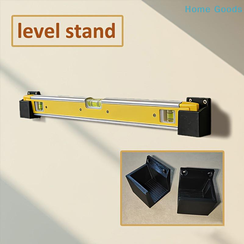 2PCS Wall Mount Spirit Level H - Workshop Tools Holder recension och pris