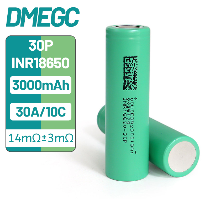 10PCS DMEGC 30P INR18650 3000m - Tools Vape recension och pris