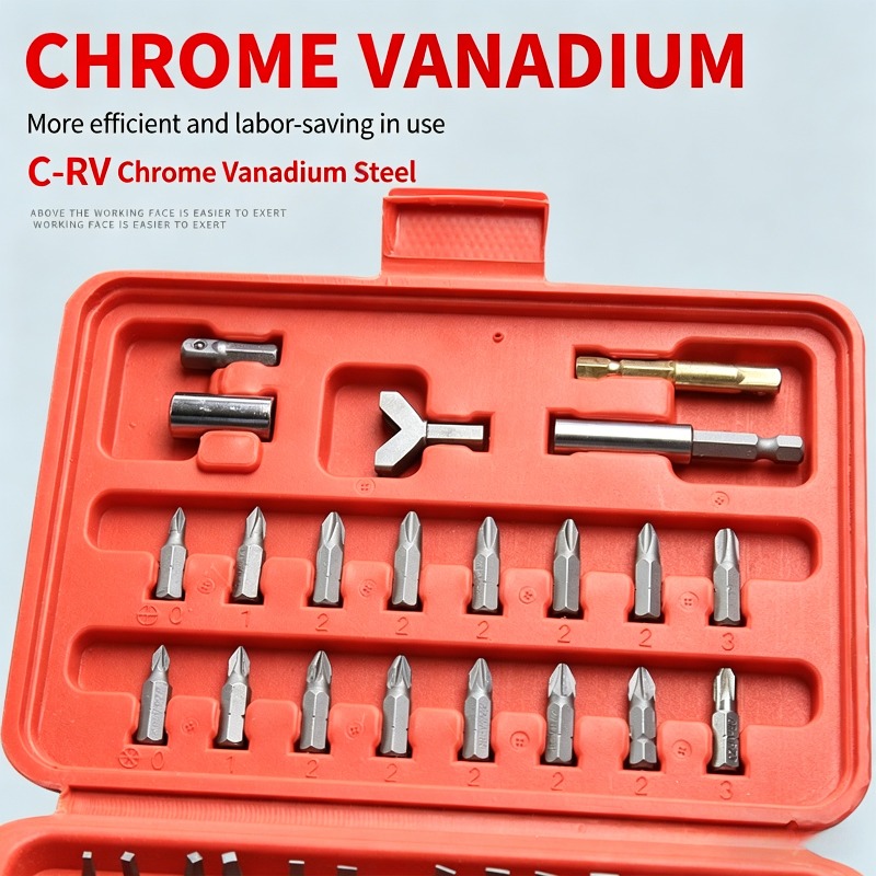 100PCS Screwdriver Bit Set, Ho - Workshop Tools Uses recension och pris