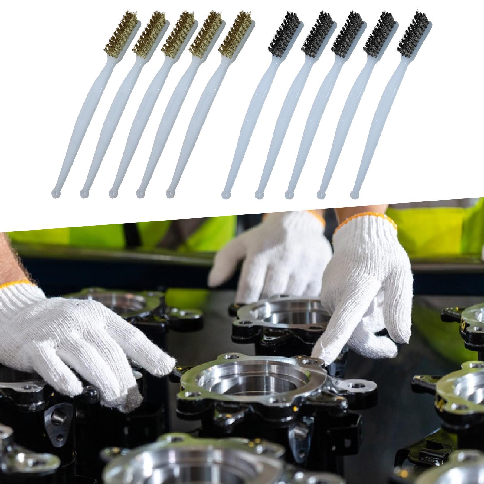 Wire Brush Set Copper Bristles - Workshop Cleaning Tools recension och pris