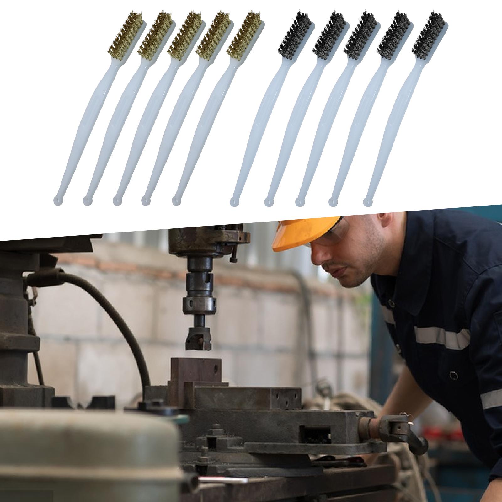 Wire Brush Set Copper Bristles - Workshop Cleaning Tools recension och pris