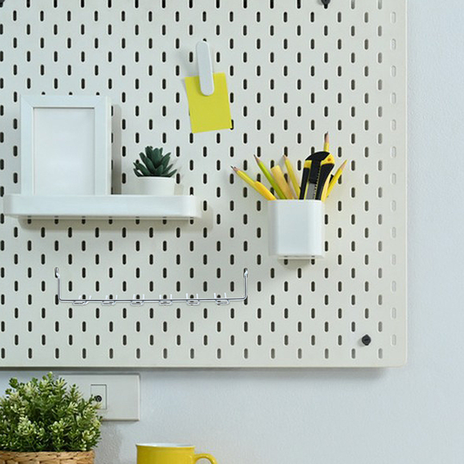 2Pcs Versatile Iron Pegboard T - Tools For Home Workshop recension och pris