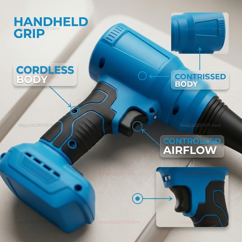 18V Brushless Cordless Air Dus - Power Tools In Workshop recension och pris