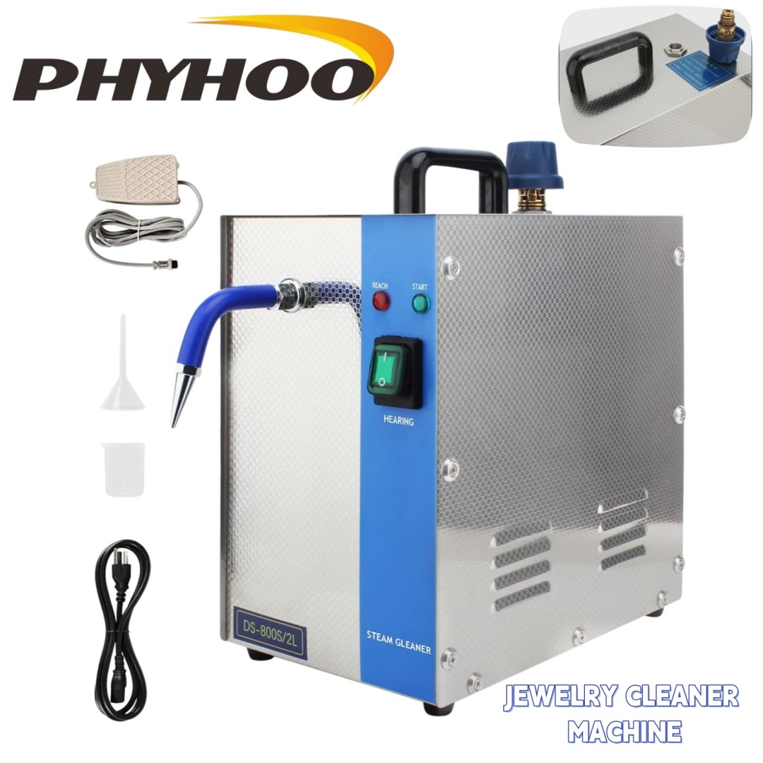 PHYHOO 1300W Jewelry Steam Cle - Workshop Tools Steam recension och pris