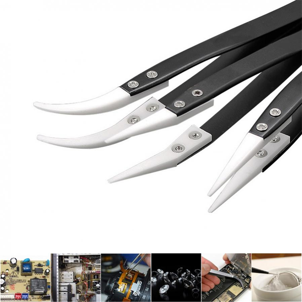 Anti-Static Ceramic Tweezers E - Tools Vape recension och pris