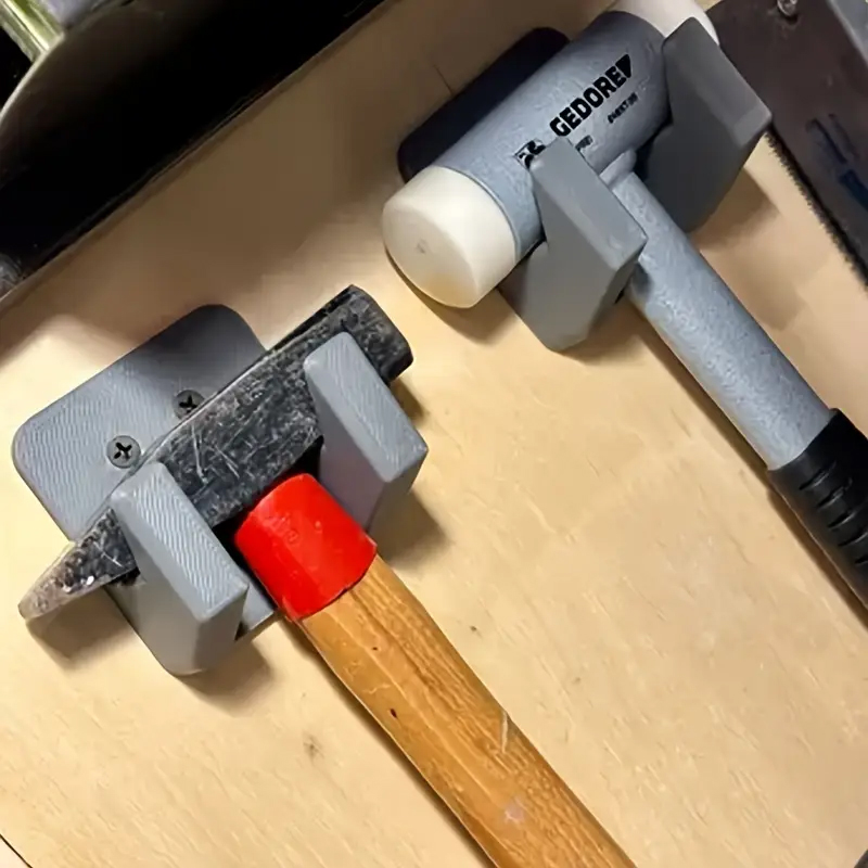 1pc Wall Mounted Hammer Storag - Workshop Tools Pictures recension och pris