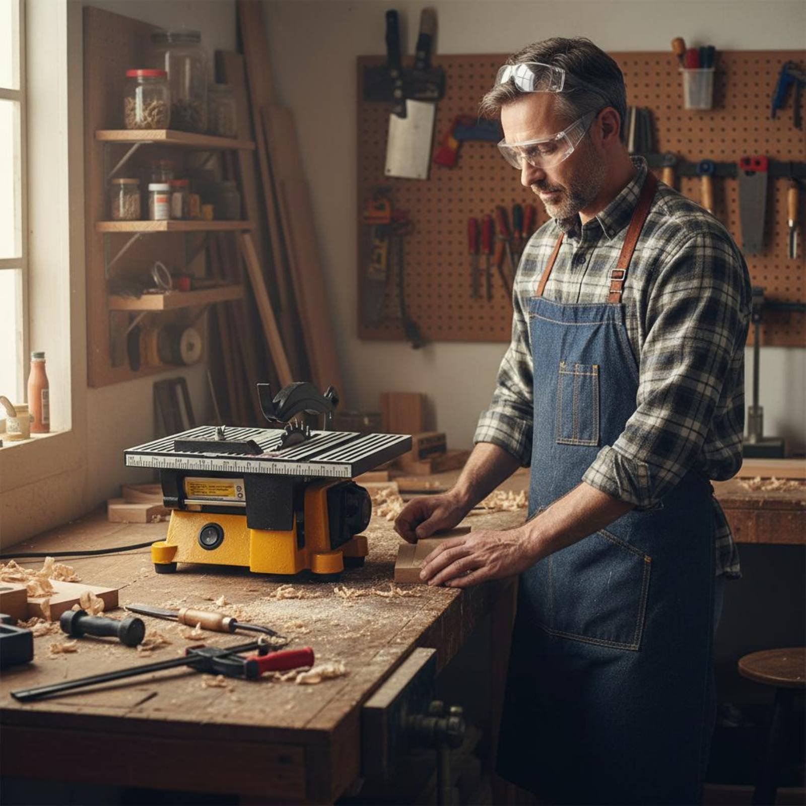 Mini Table Saw Portable Miniat - Power Tools In Workshop recension och pris
