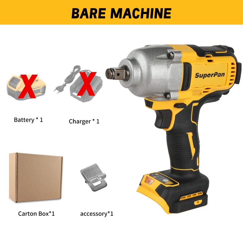 High Torque Cordless Impact Wr - Workshop Tools Uses recension och pris
