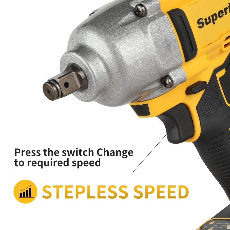 High Torque Cordless Impact Wr - Workshop Tools Uses recension och pris